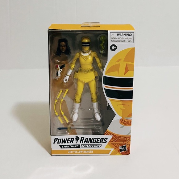 Power Rangers Lightning Collection Zeo Yellow Ranger Figure - Picture 2 of 10